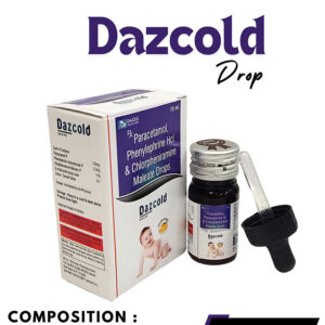 Paracetamol 125 mg, Phenylephrine Hydrochloride 2.5 mg, and Chlorpheniramine Melaate 1 mg Drop