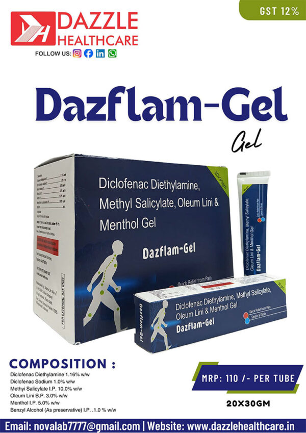 DAZFLAM GEL