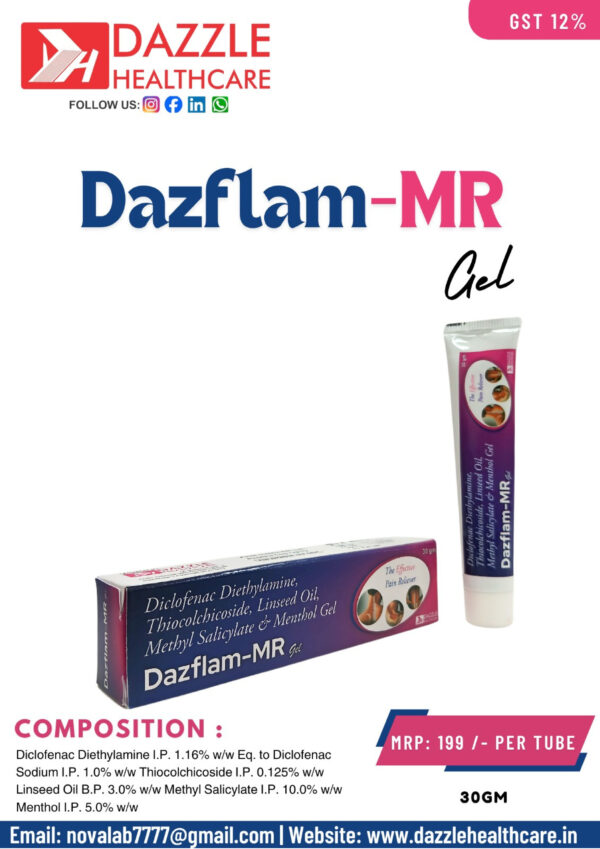 DAZFLAM MR GEL