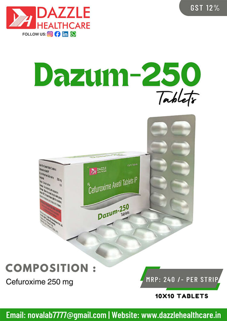 Cefuroxime 250 mg Tablet