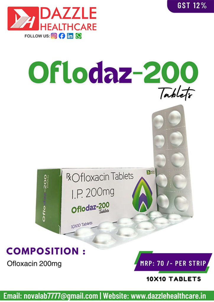 Ofloxacin 200 mg Tablet