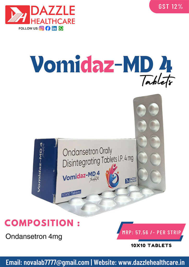 Ondansetron 4mg Tablet