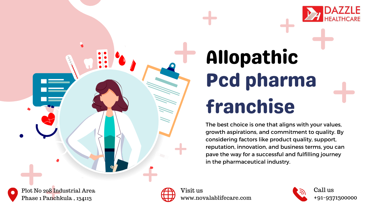 Allopathic pcd pharma franchise in india 