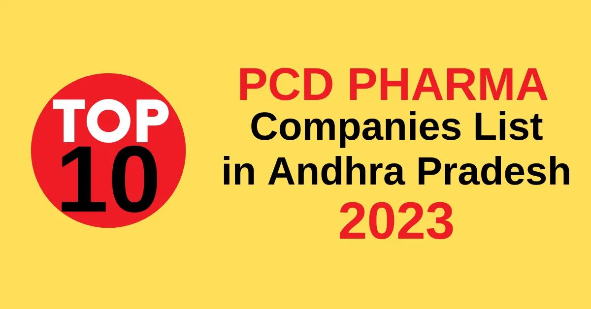Top Pharma PCD Companies Andhra Pradesh
